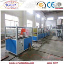 Producción plástica de madera compuesta de alta calidad del perfil del PVC de WPC que hace la máquina